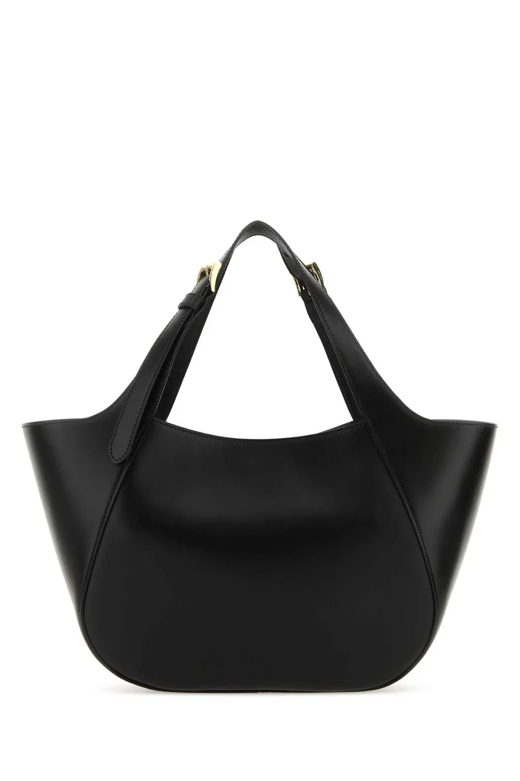 Prada Triangle-Logo Tote Bag