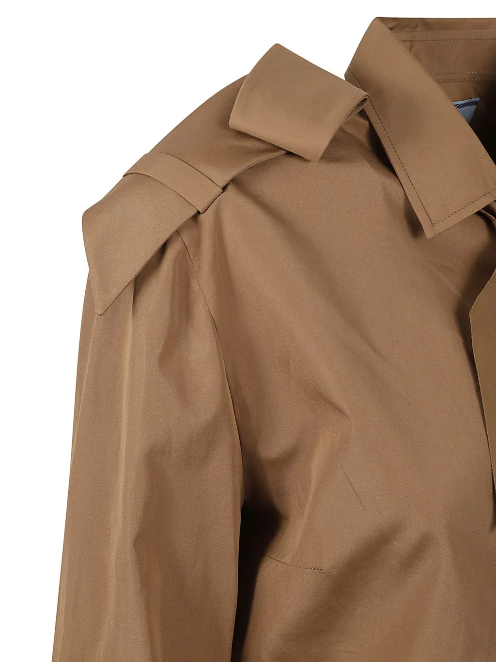 Prada Long-Sleeved Poplin Dress