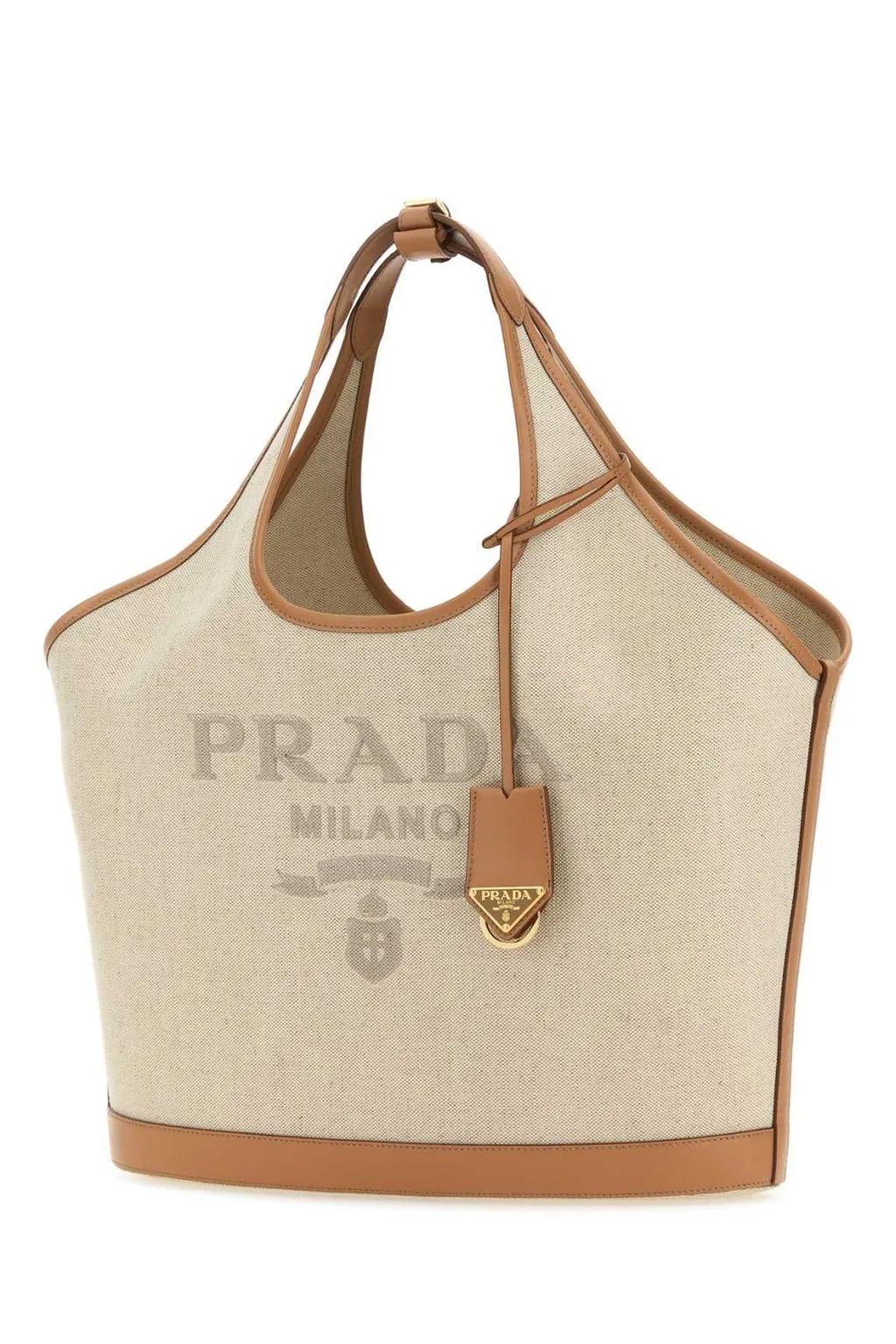 Prada Logo-Detailed Large Top Handle Bag
