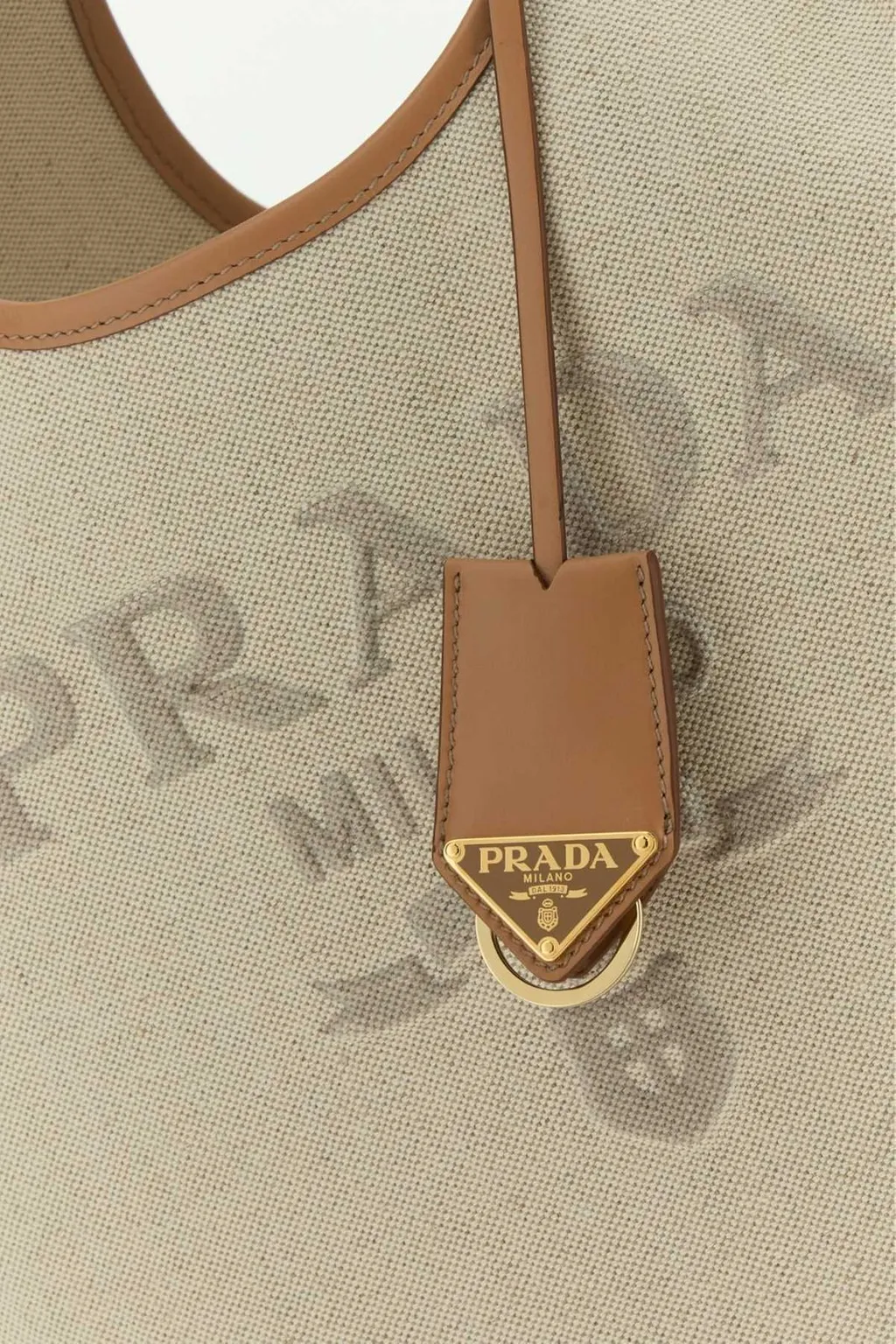 Prada Logo-Detailed Large Top Handle Bag