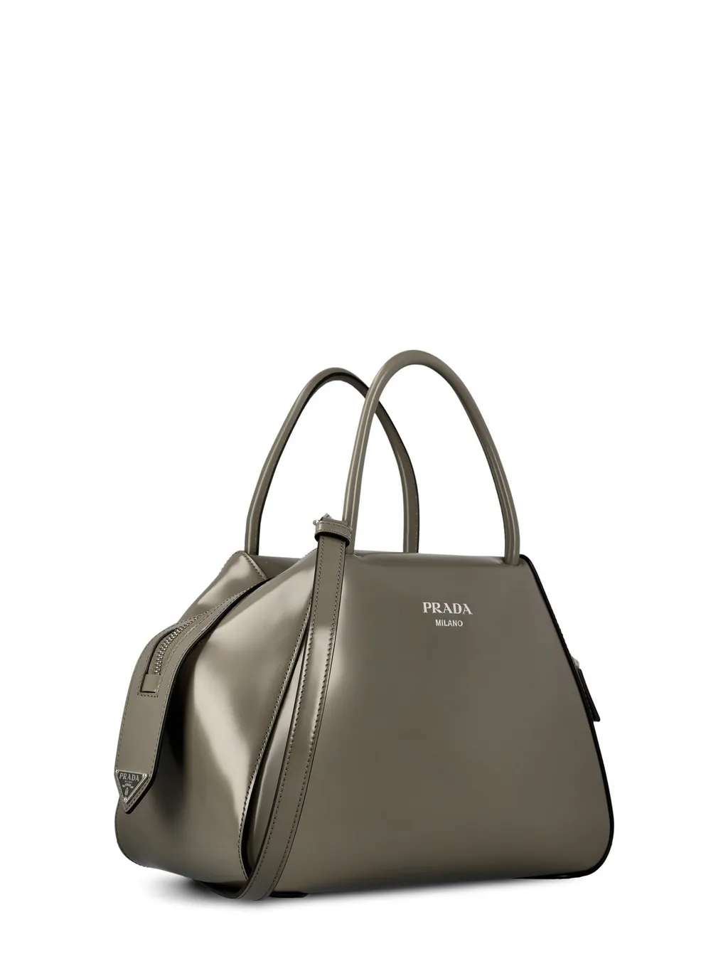 Prada Logo-Embossed Small Tote Bag