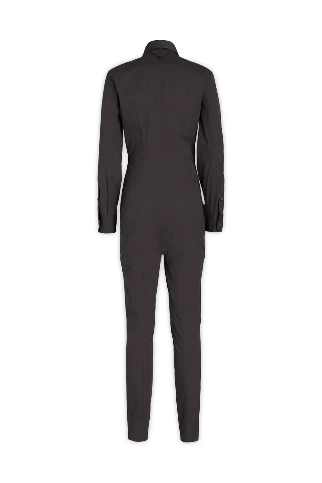 Prada Long-Sleeved Buttoned Jumpsuit
