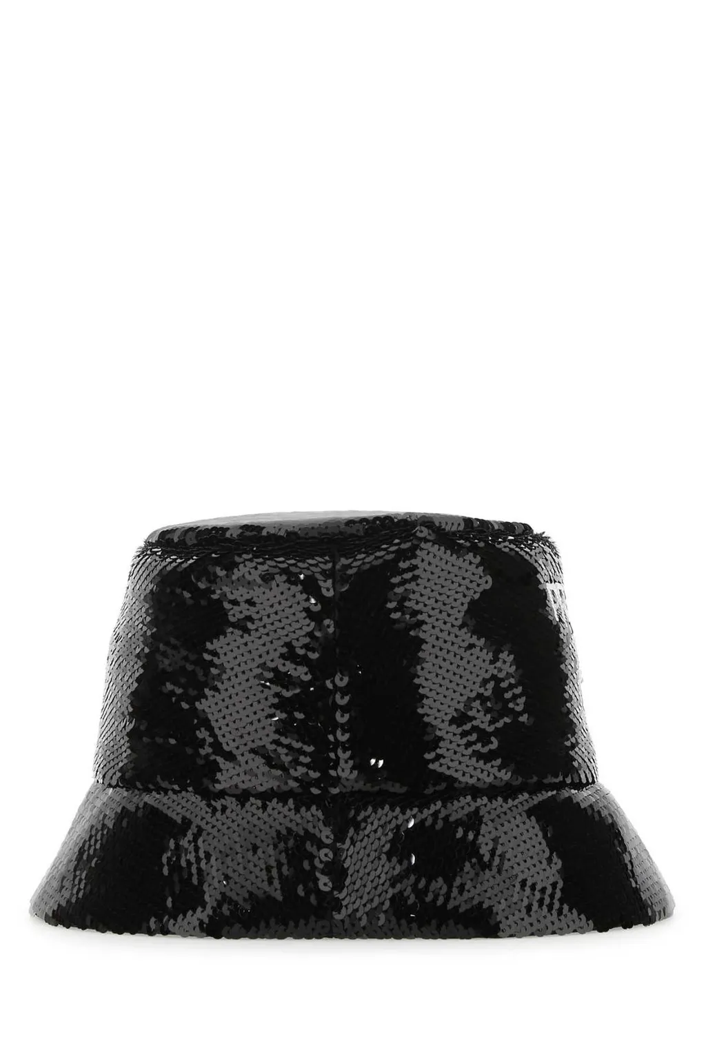 Prada Sequins Logo Bucket Hat