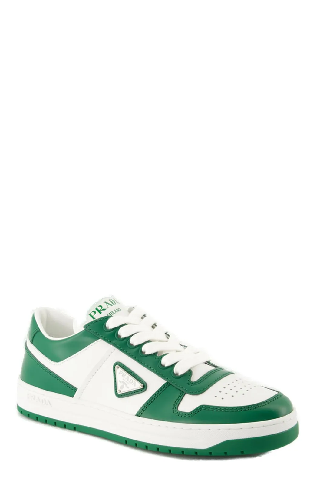 Prada Two-Toned Lace-Up Sneakers