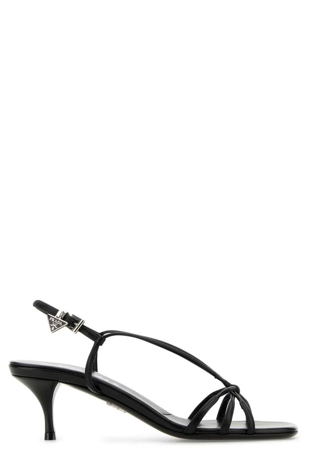 Prada Square-Toe Sandals