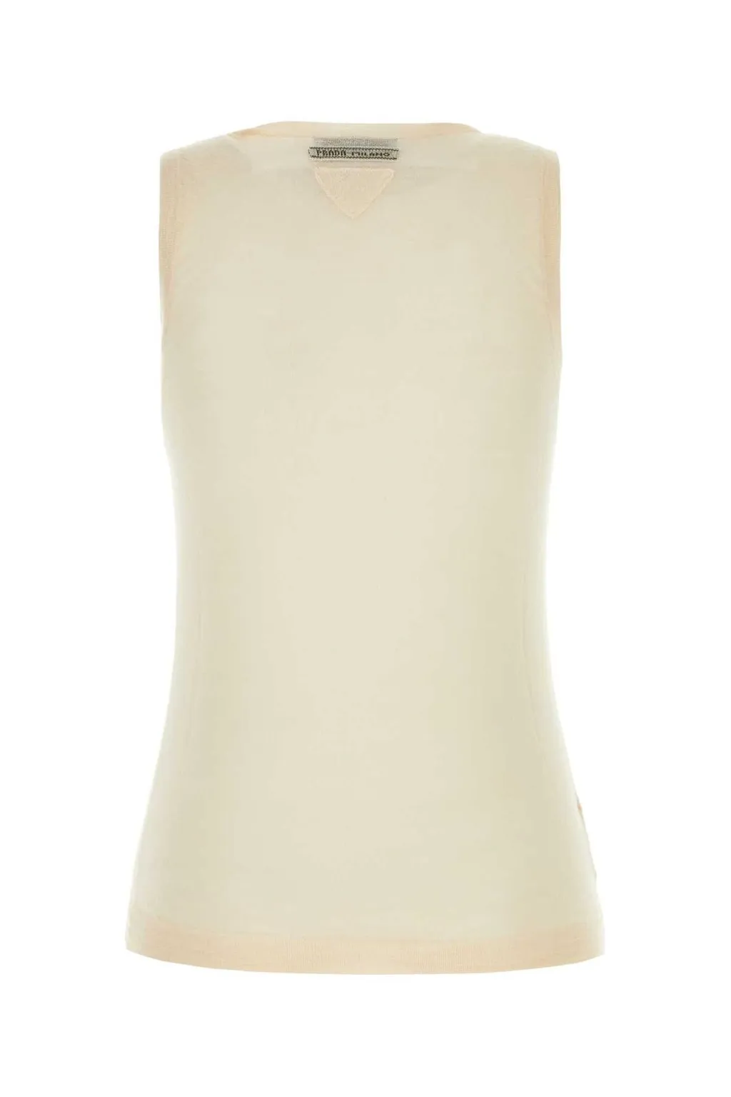Prada V-Neck Buttoned Tank Top