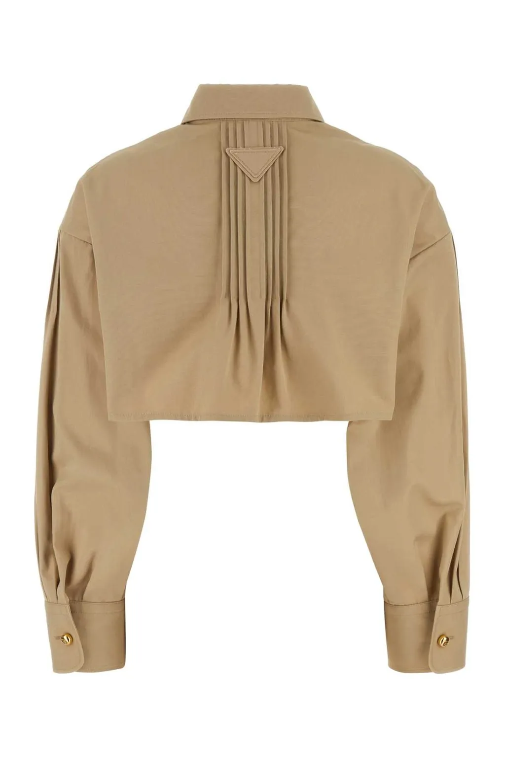 Prada Pleated Cropped Jacket