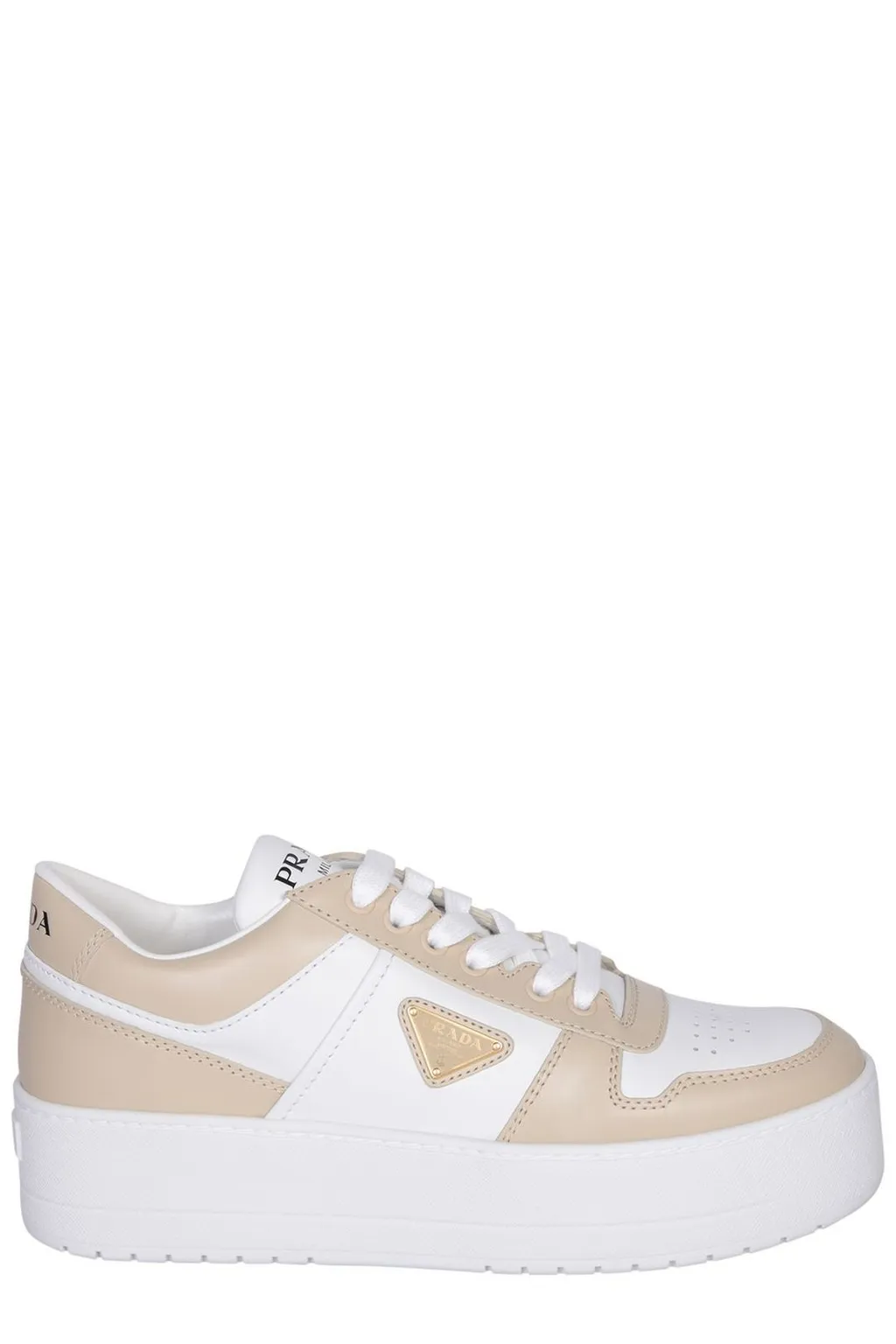 Prada Downtown Bold Lace-Up Sneakers