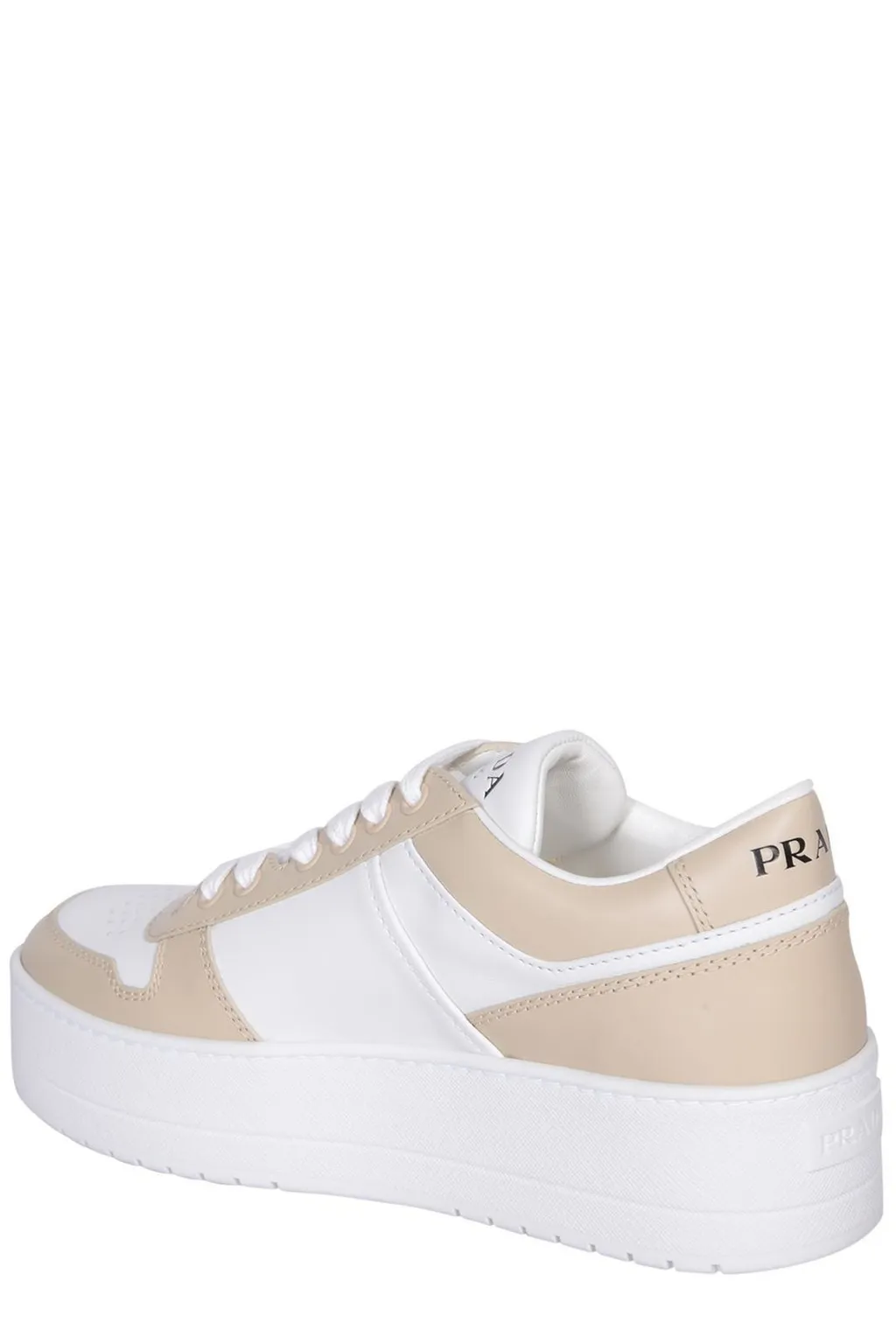 Prada Downtown Bold Lace-Up Sneakers