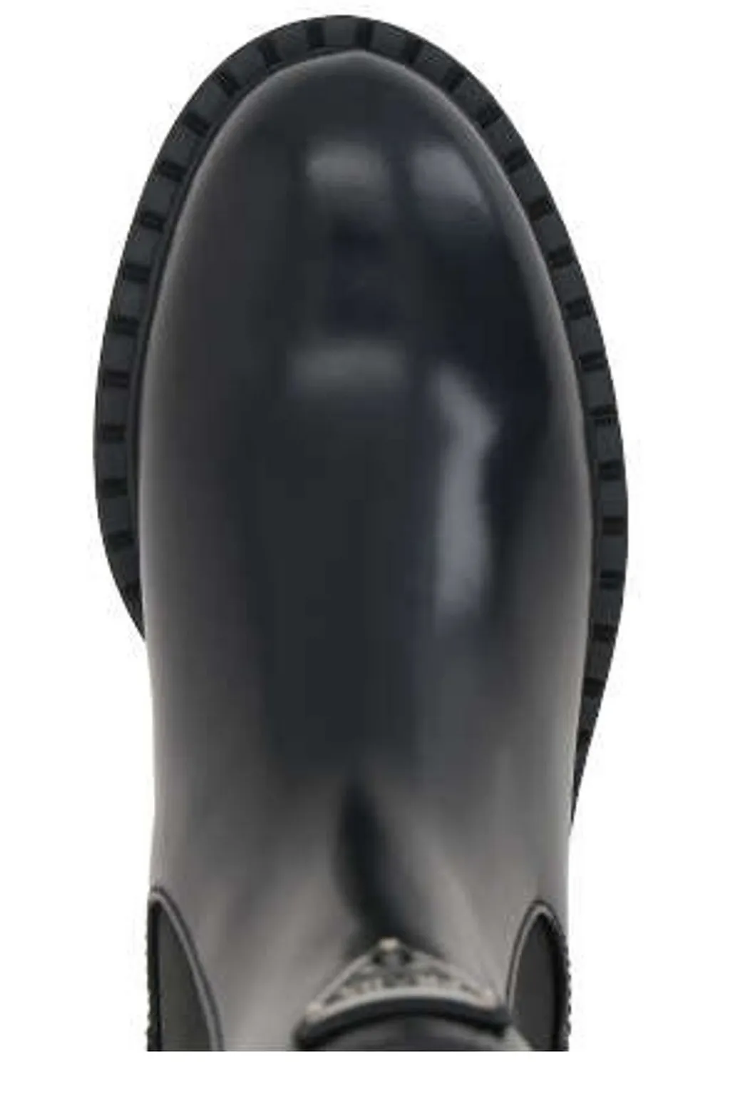 Prada Round-Toe Ankle Boots