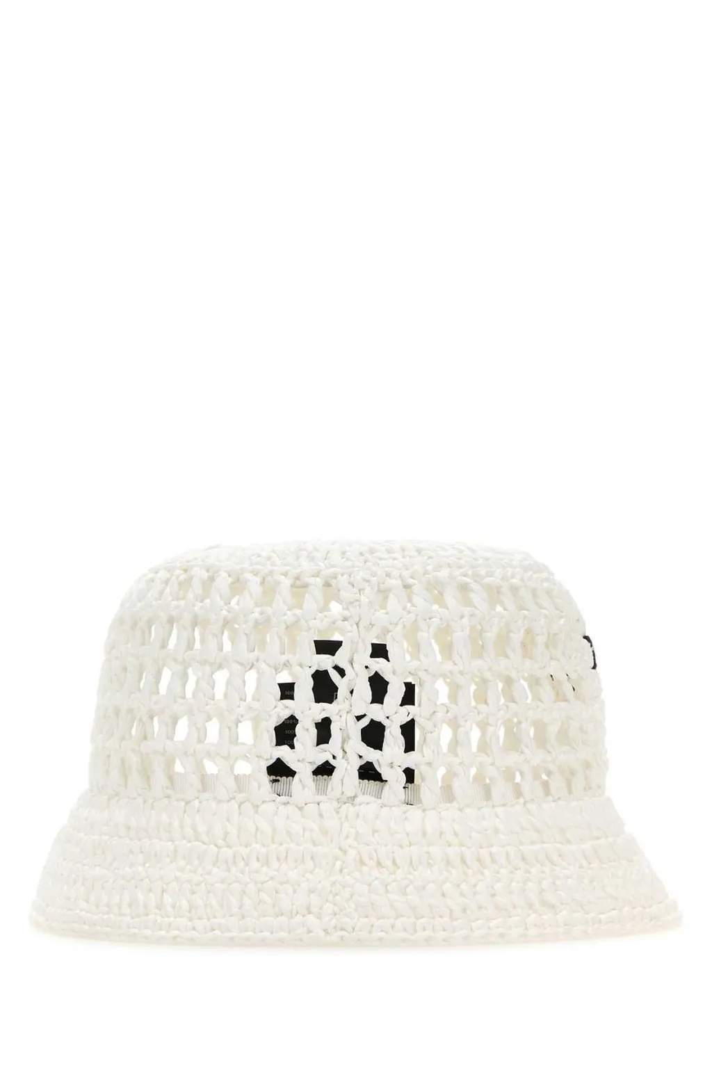 Prada Logo Detailed Interwoven Bucket Hat