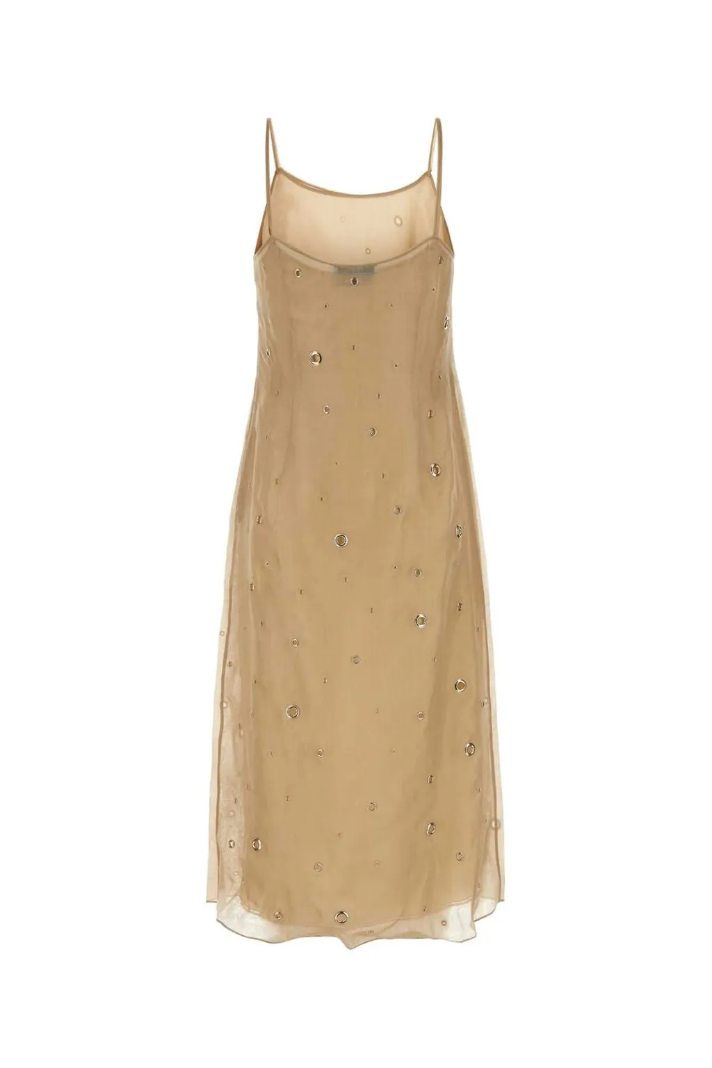 Prada Square Neck Strapped Dress