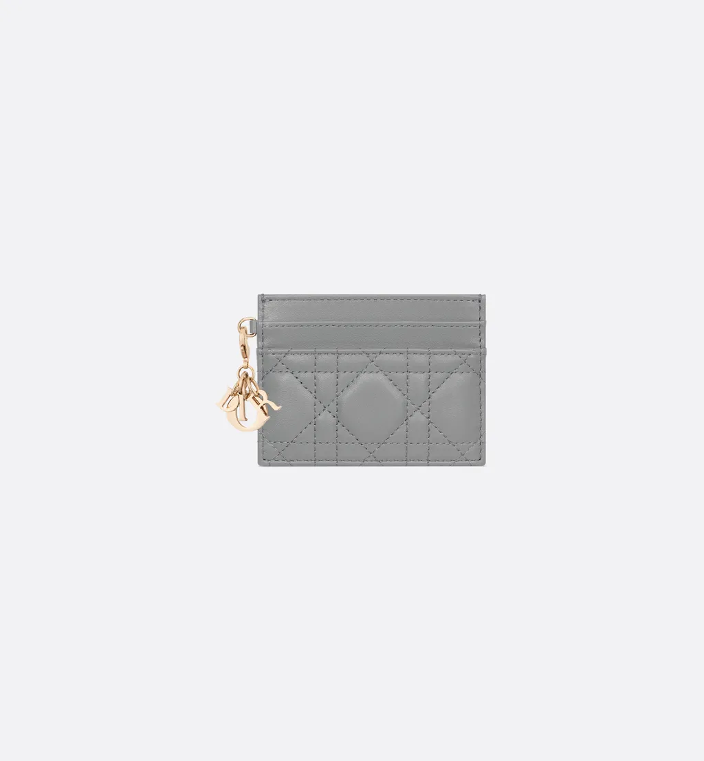 Lady Dior Freesia Card Holder