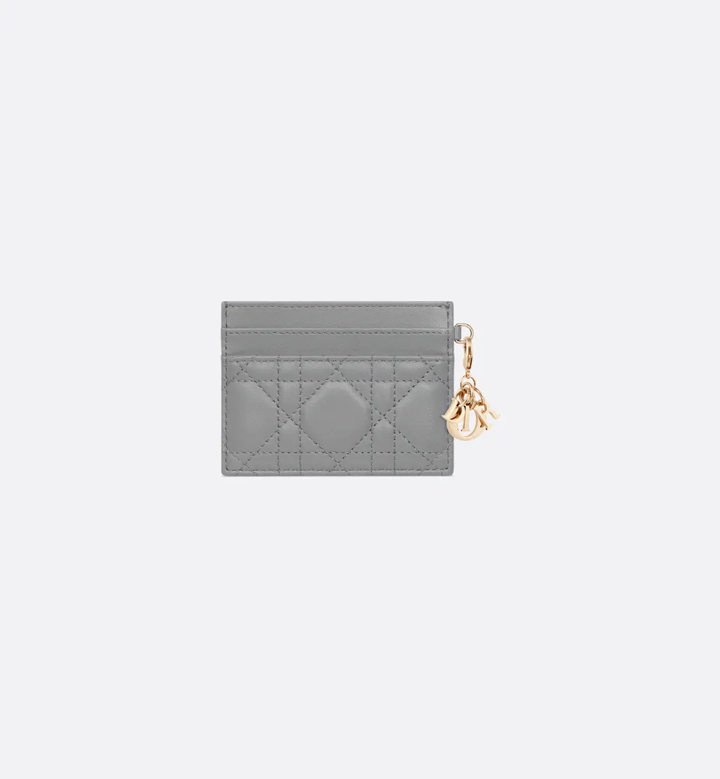 Lady Dior Freesia Card Holder
