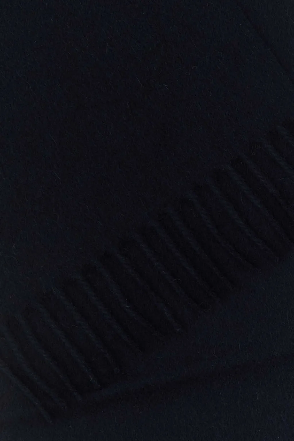 Prada Fringe-Detailed Knitted Scarf