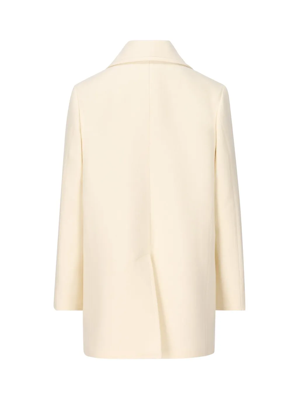 Prada Double-Breasted Long-Sleeved Coat