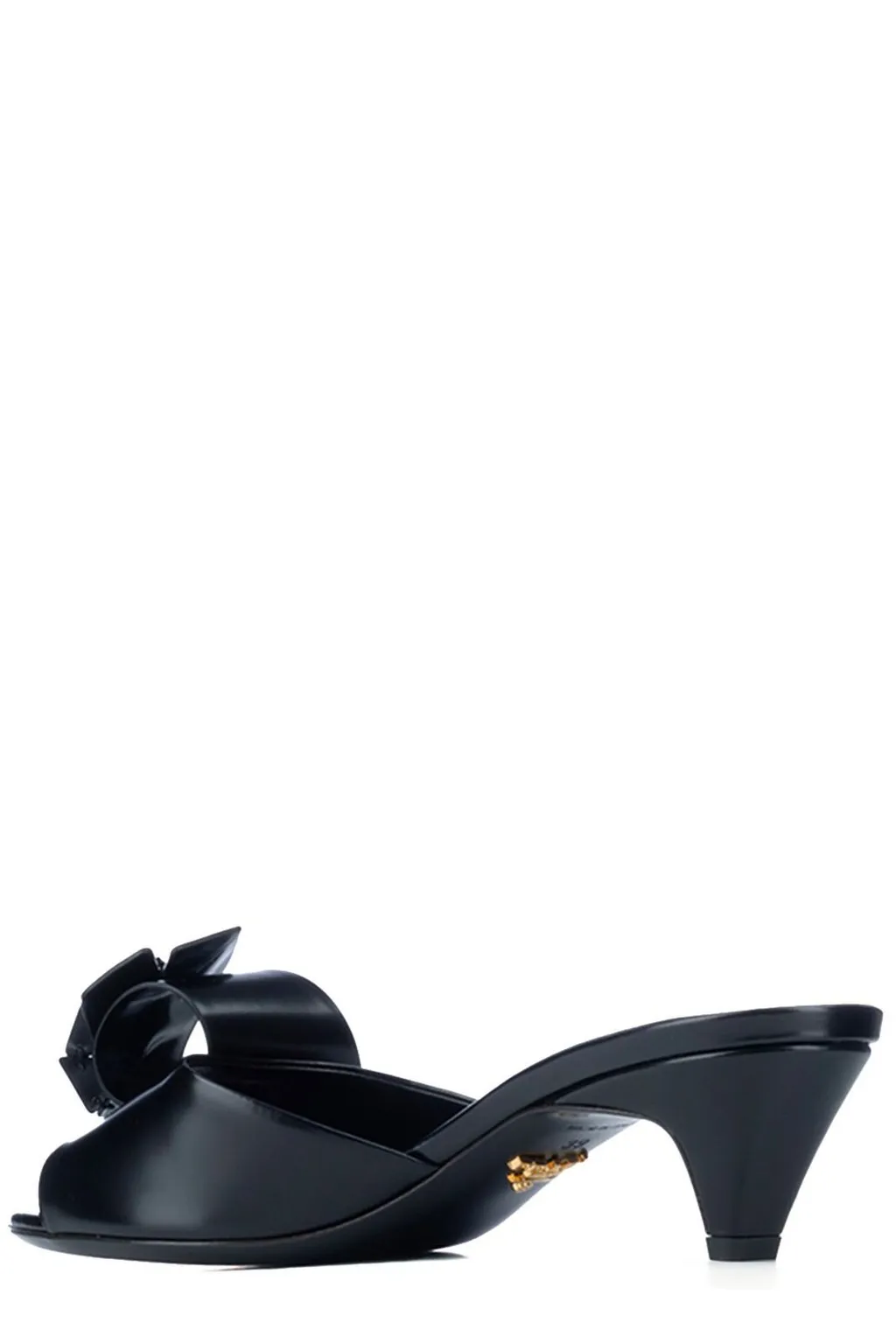 Prada Low-Heeled Slip-On Sandals