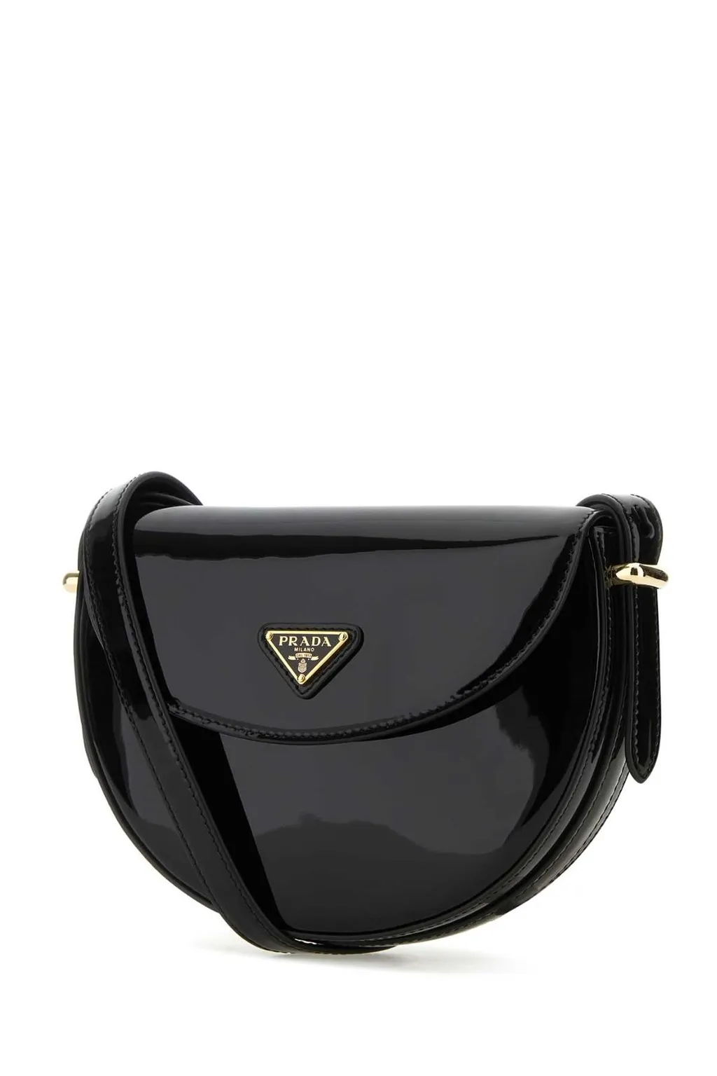Prada Logo-Plaque Crossbody Bag