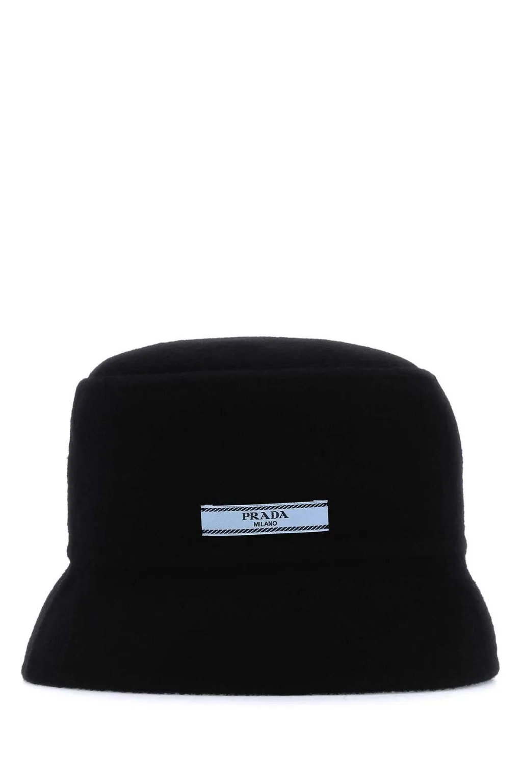 Prada Logo Patch Detail Bucket Hat