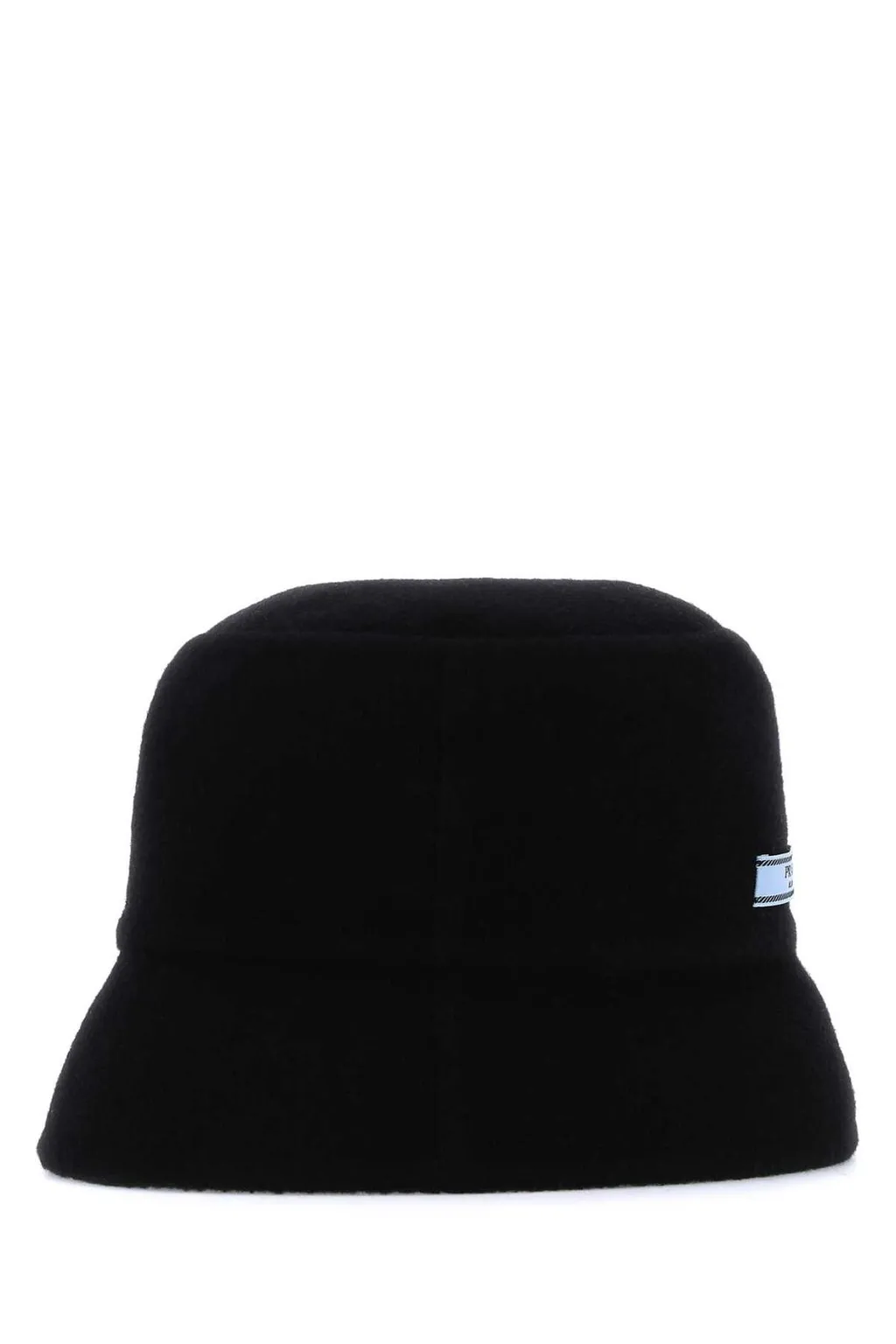 Prada Logo Patch Detail Bucket Hat