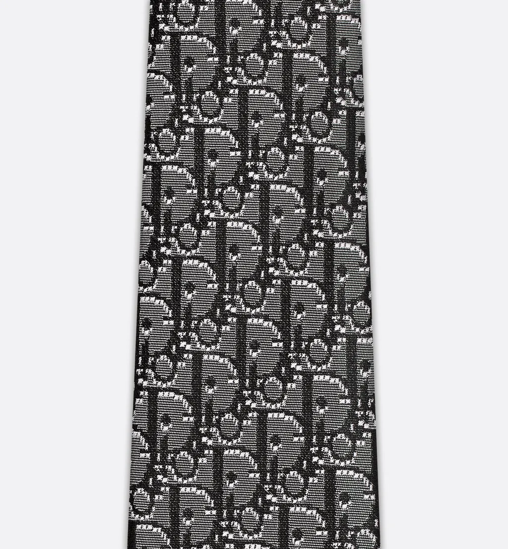 Dior Oblique Pixel Tie