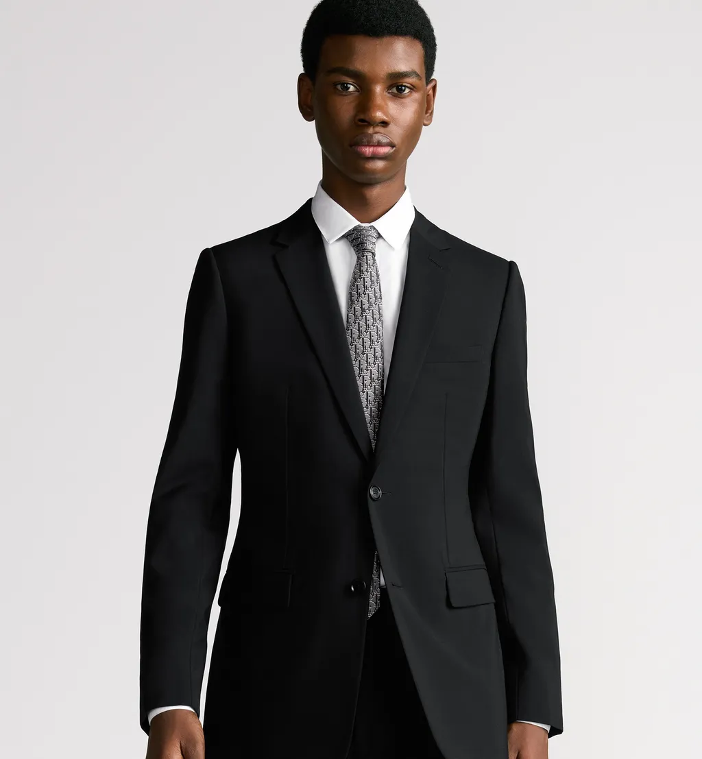Dior Oblique Pixel Tie