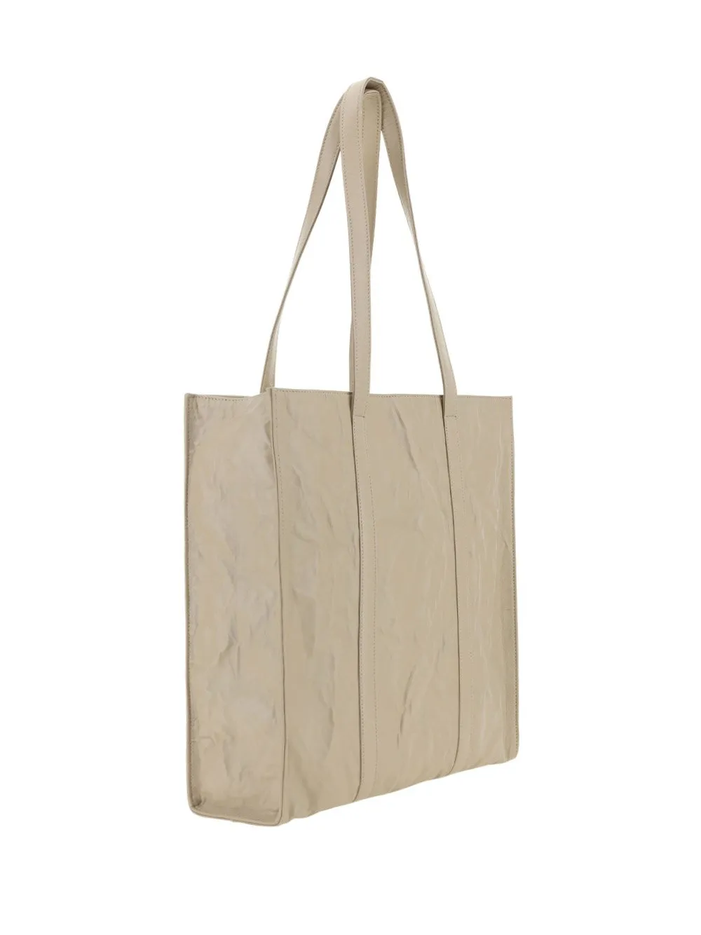 Prada Logo-Plaque Tote Bag