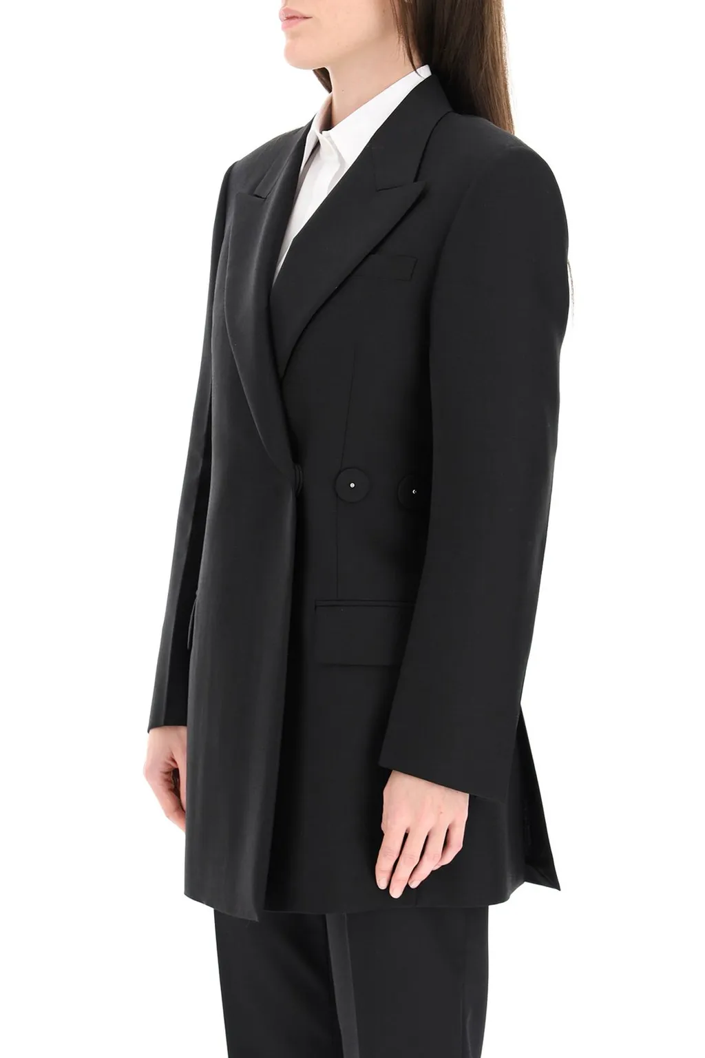 Prada Single-Breasted Pea Coat