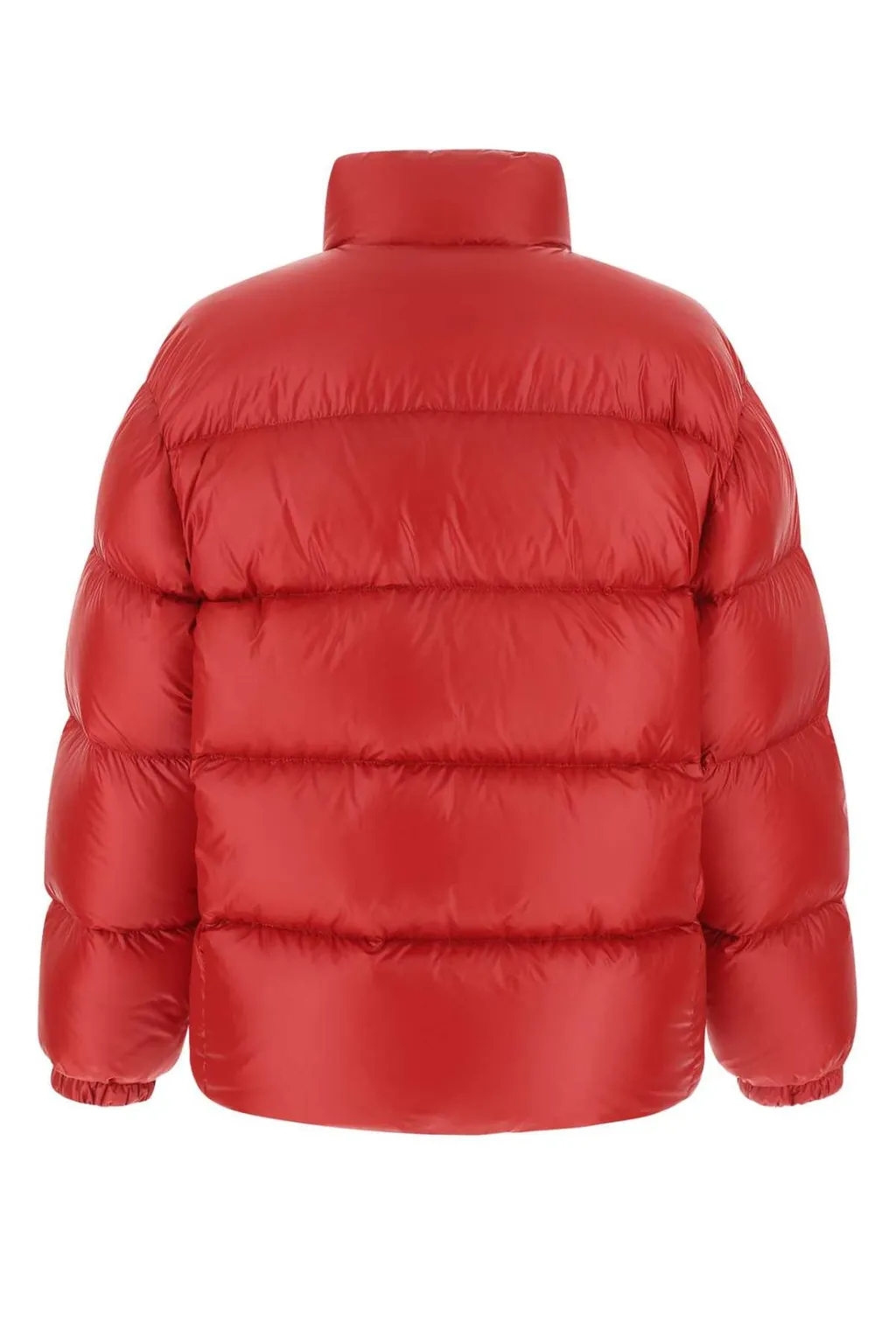 Prada Logo Printed Puffer Jacket
