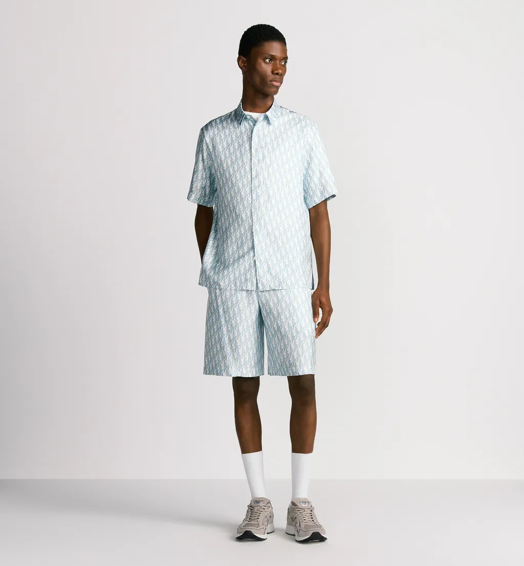 Dior Oblique Short-Sleeved Shirt
