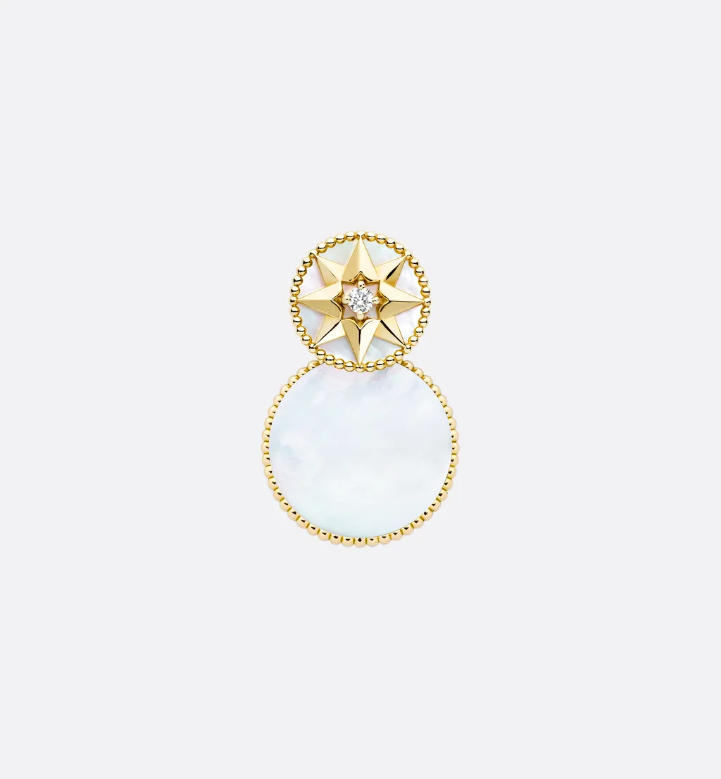 Rose Des Vents Single Earring
