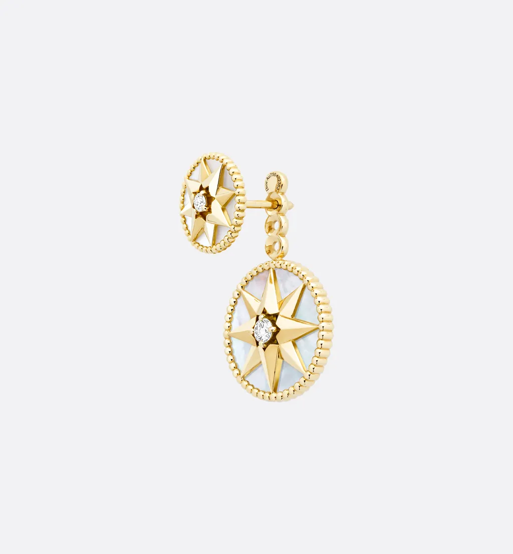 Rose Des Vents Single Earring