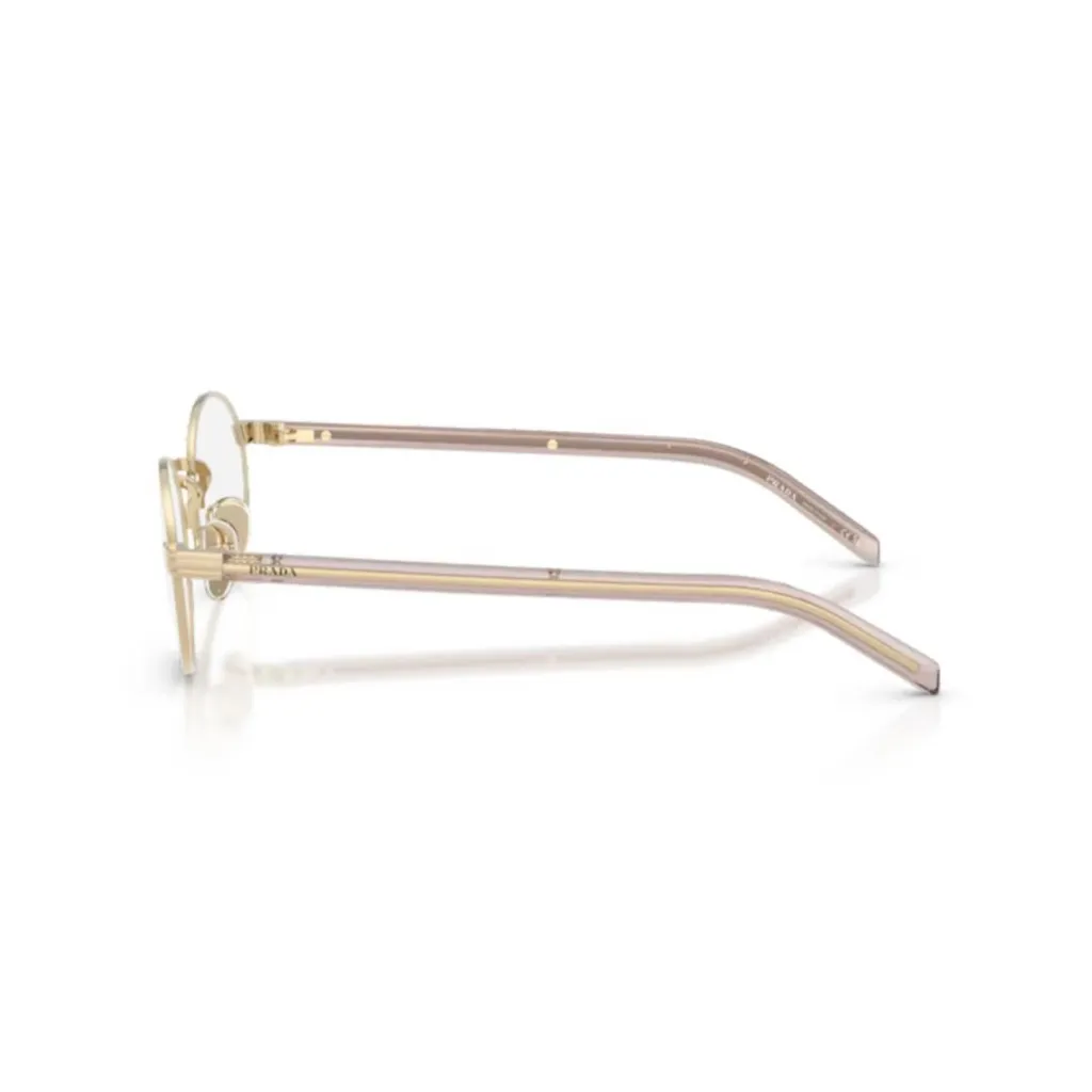 Prada Eyewear Oval Frame Glasses