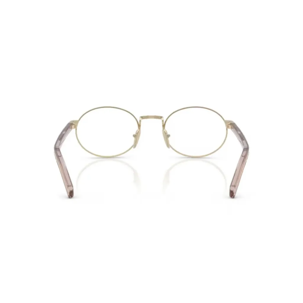 Prada Eyewear Oval Frame Glasses