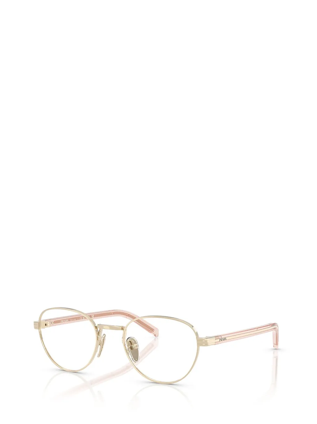 Prada Eyewear Round Frame Glasses