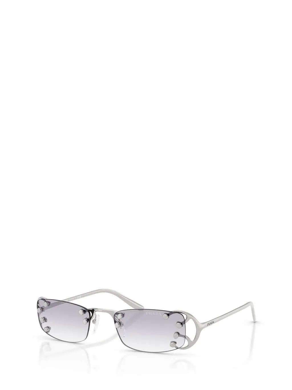 Prada Eyewear Runway Rectangle Frame Sunglasses