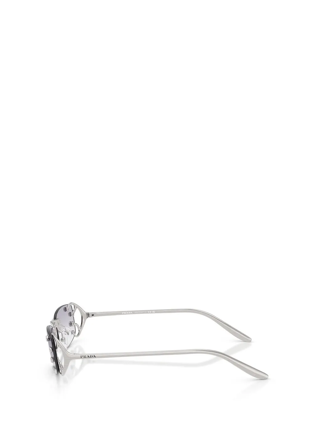 Prada Eyewear Runway Rectangle Frame Sunglasses