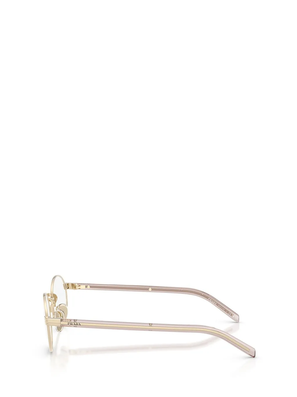 Prada Eyewear Oval Frame Glasses