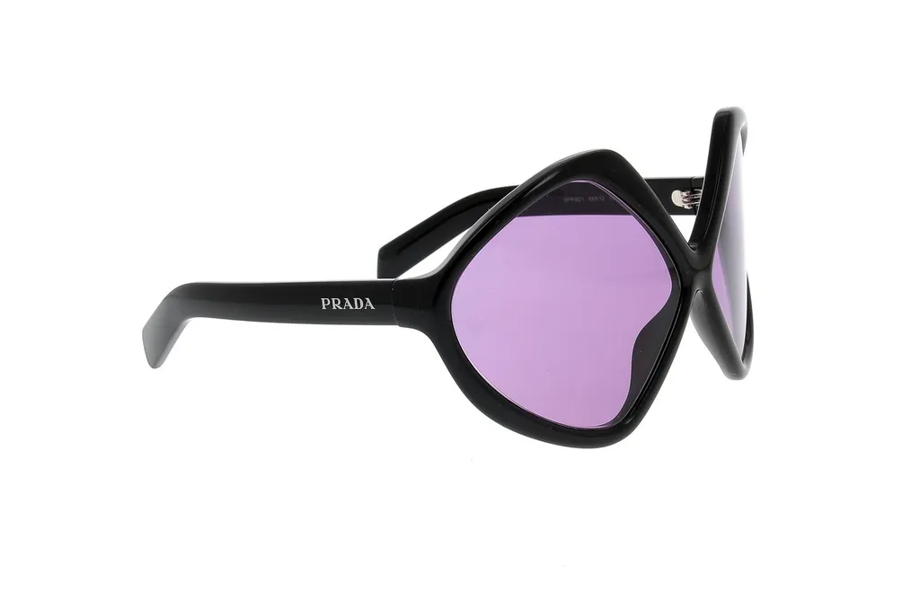 Prada Eyewear Geometric Frame Sunglasses
