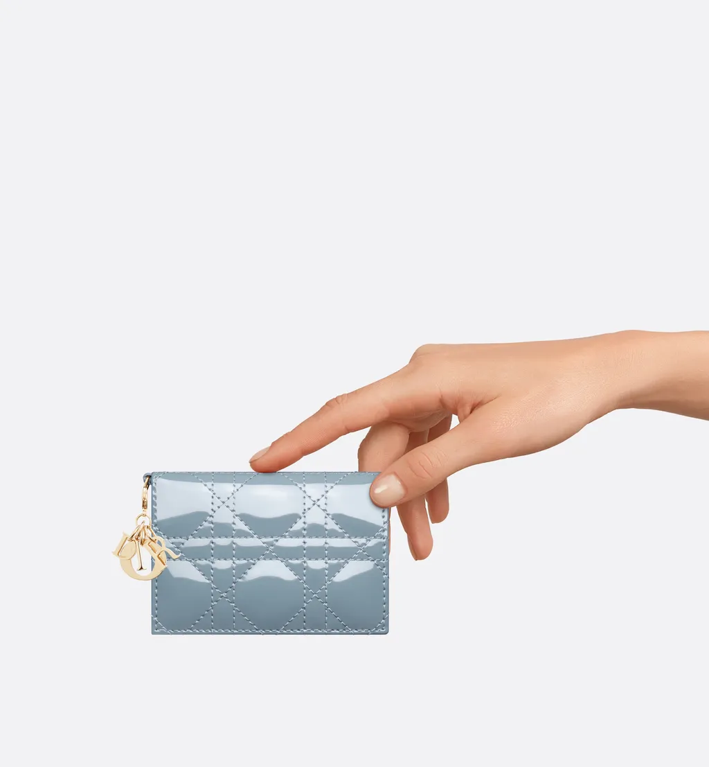 Lady Dior Bloom Card Holder