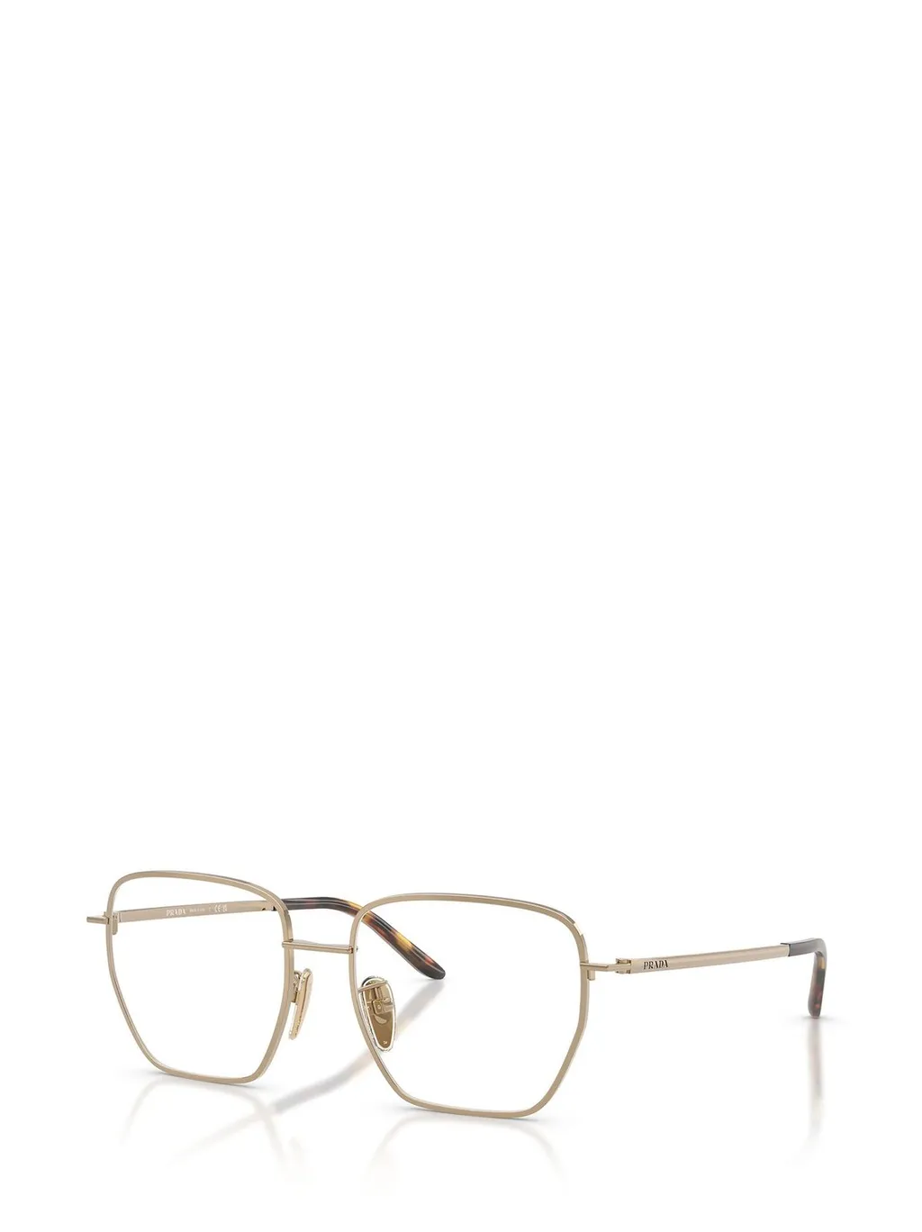 Prada Eyewear Geometric Frame Glasses