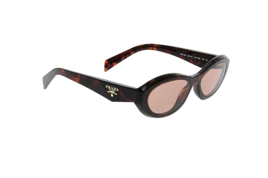 Prada Eyewear Oval Frame Sunglasses