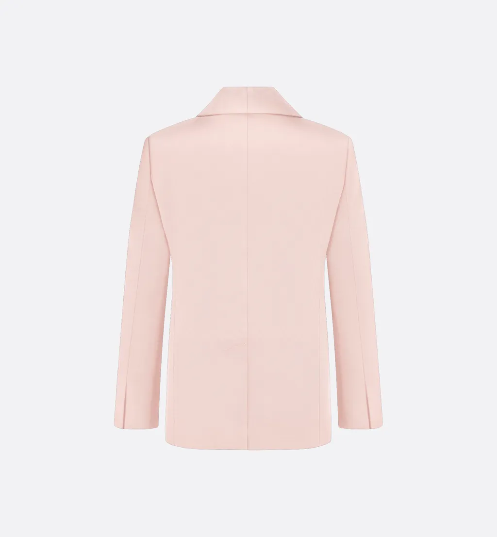 Jacket With Shawl Collar And Removable Bow