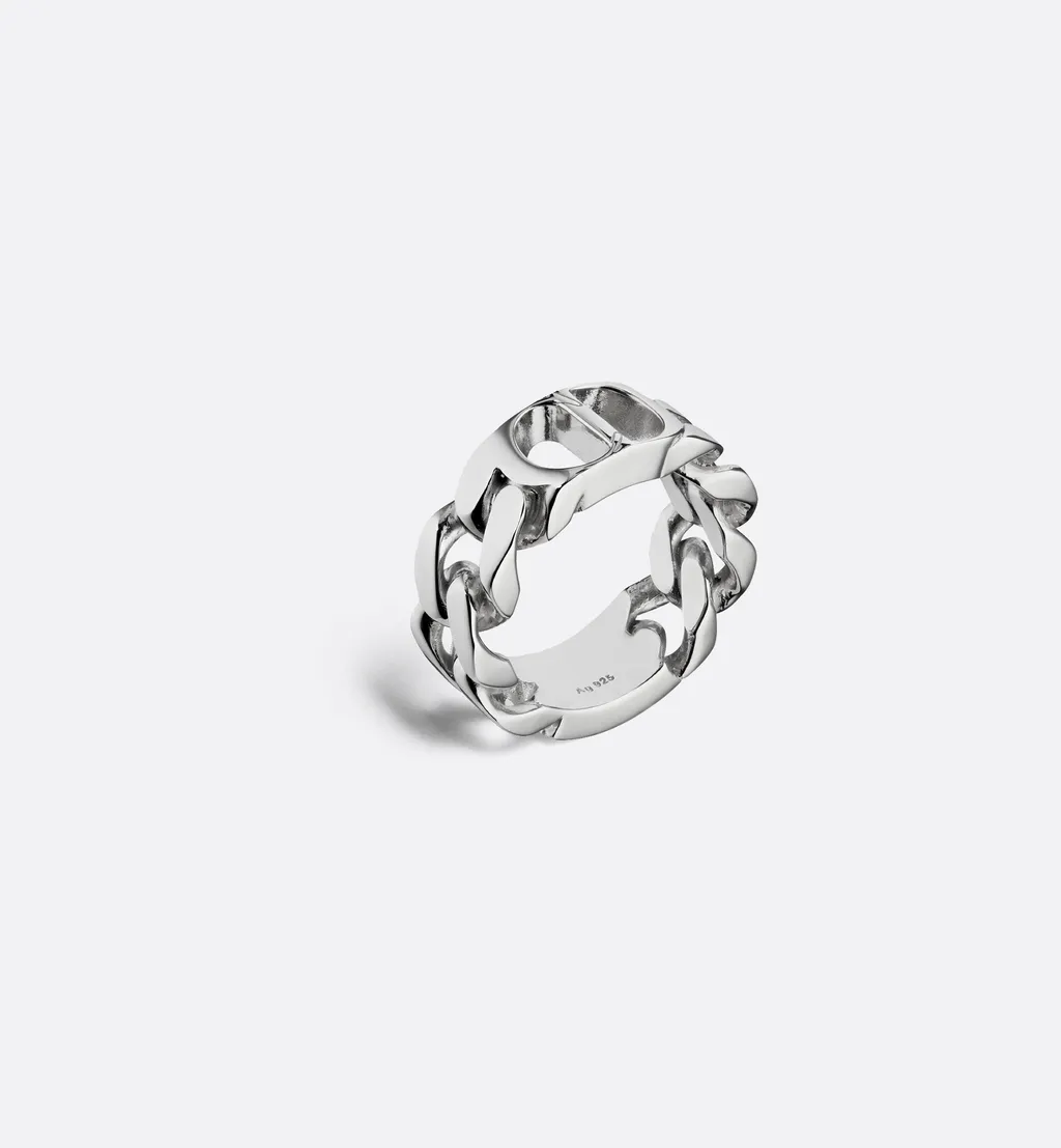 Cd Icon Chain Link Ring