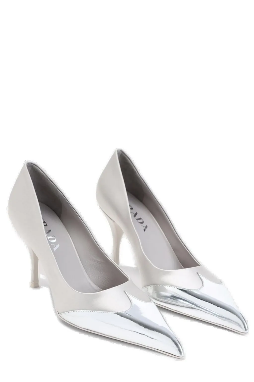 Prada Pointed Toe Slip-On Pumps