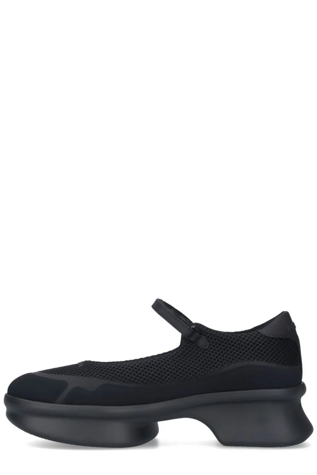 Prada Round-Toe Mesh Ballerinas