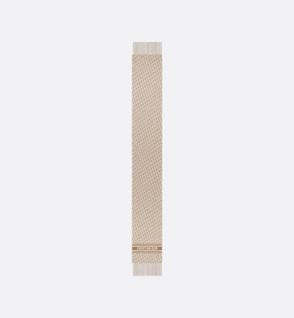 Dior Oblique Natte Scarf