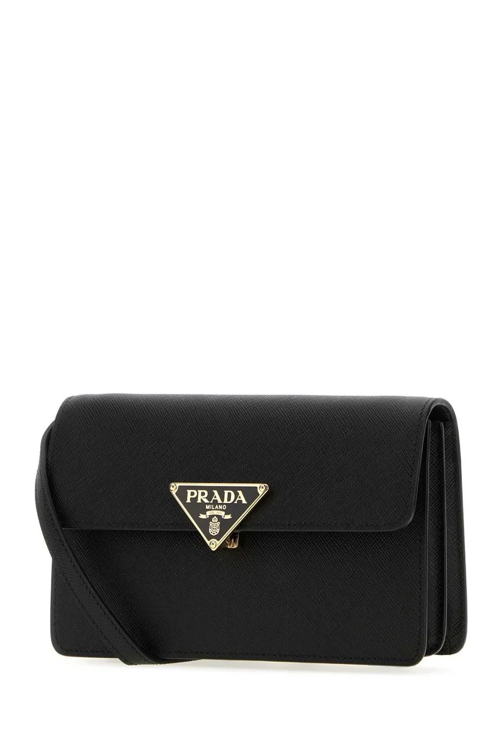Prada Triangle-Logo Mini Bag