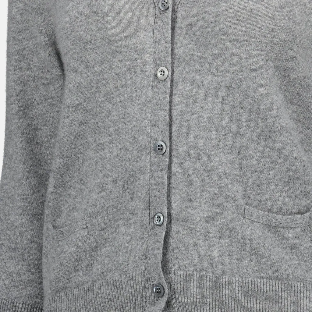 Prada V-Neck Button-Up Cardigan