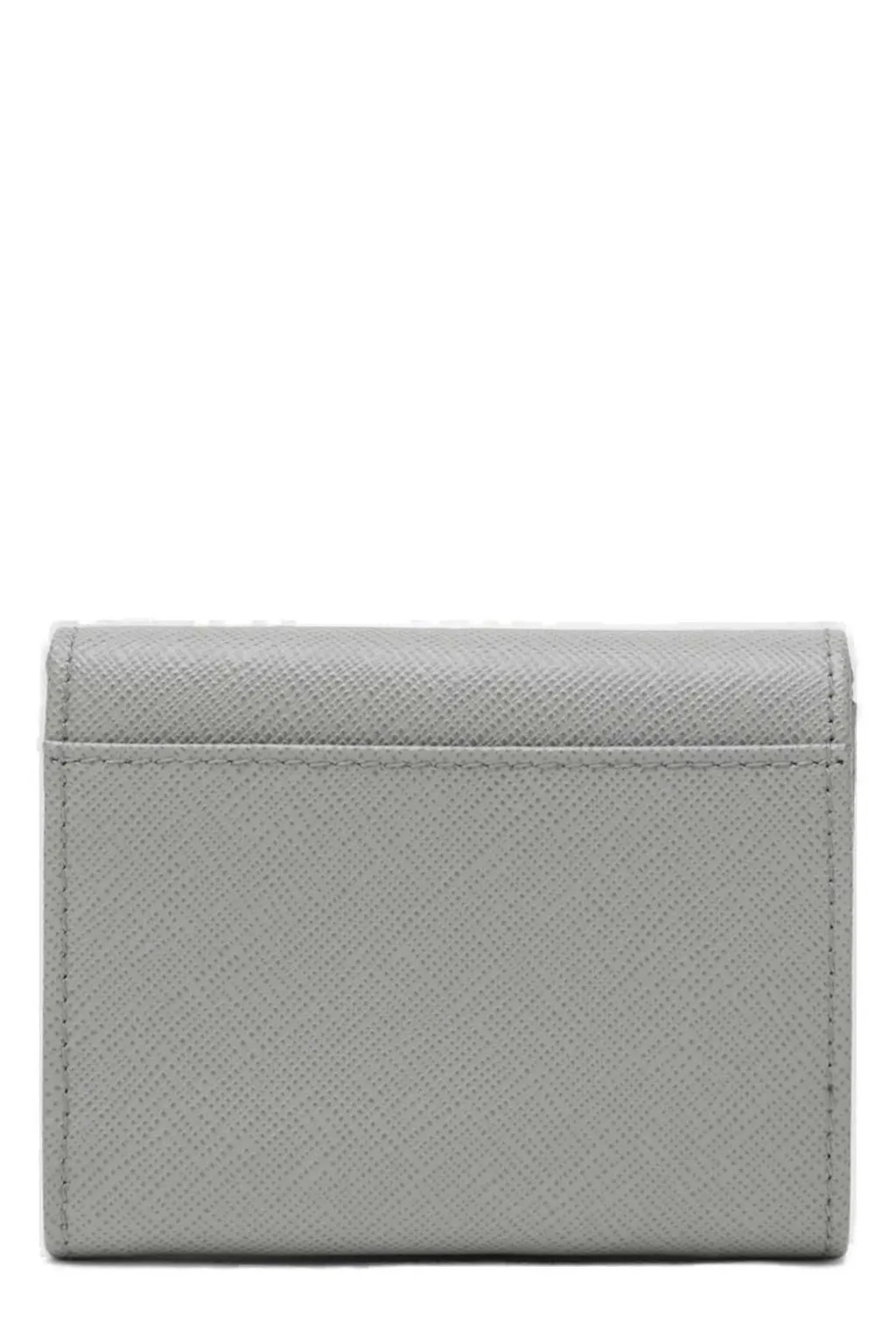 Prada Triangle-Logo Tri-Fold Wallet